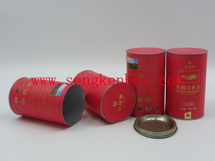 Tea Packaging Paper Cans