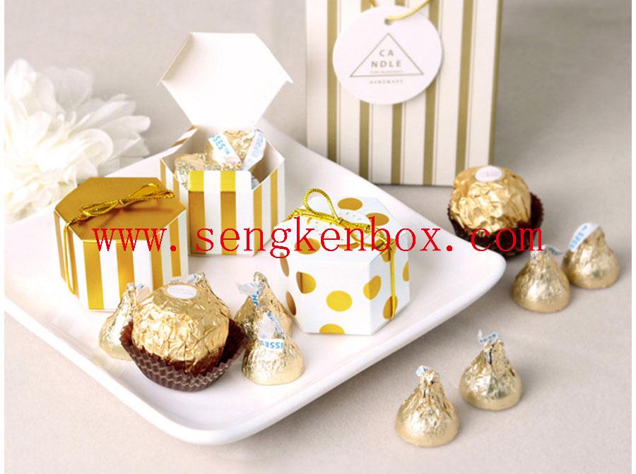 Custom Pattern Small Chocolate Candy Box