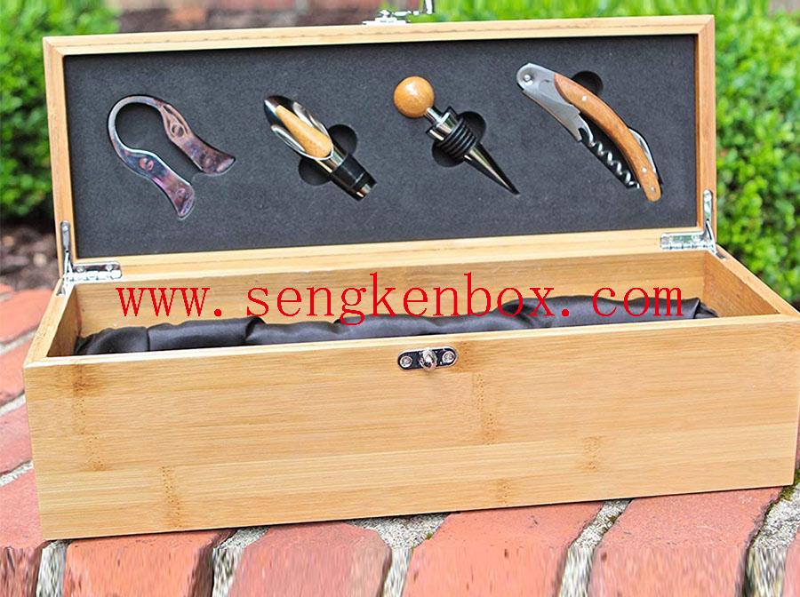 Champagne Packaging Wooden Box