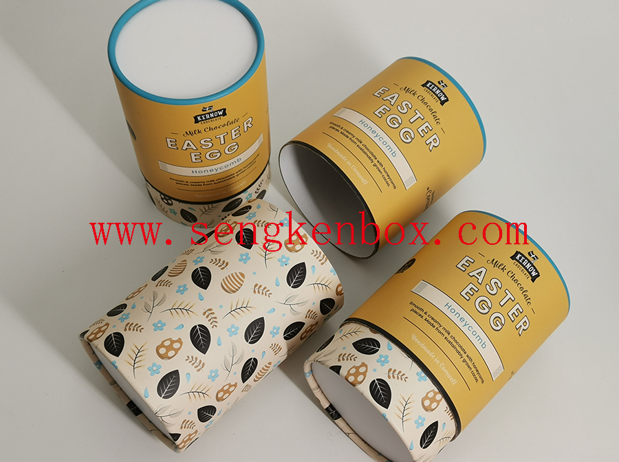 Chocolate Gift Packaging Paper Cans