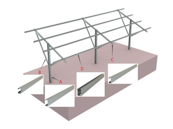  Pole Ground Mounting