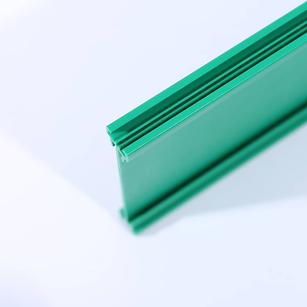 Green PVC Extrusion Profile