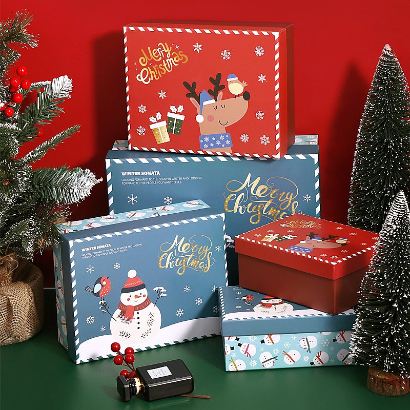 Wholesale Custom Christmas Paper Gift Boxes