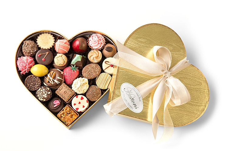 Heart Shaped Empty Sweet Gift Paper Packaging Box For Chocolate