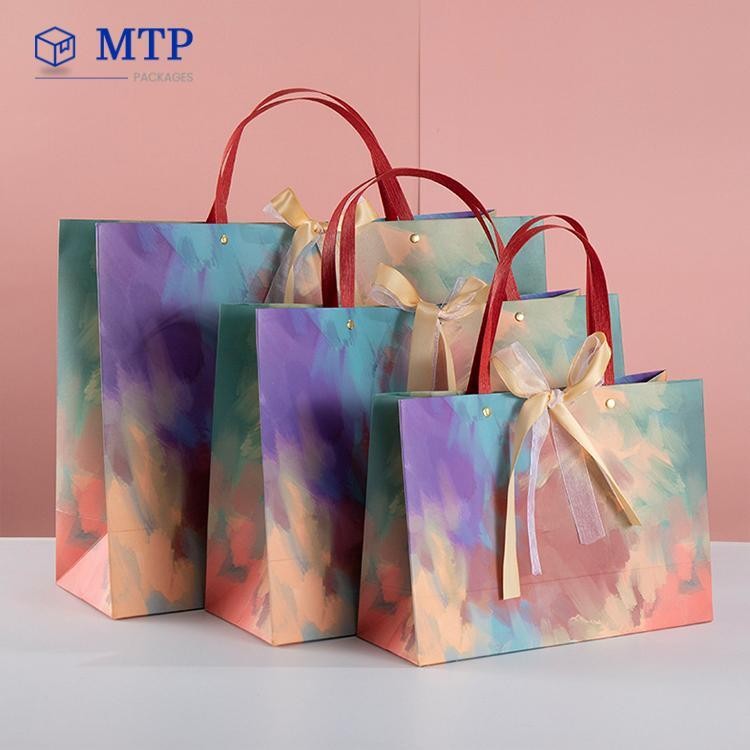 Custom High Quality Paper Shopping Bag