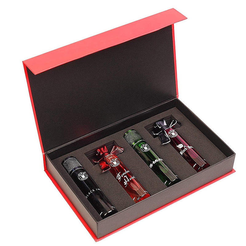 Best Price Cardboard Rigid Magnetic Perfume Set Gift Box 