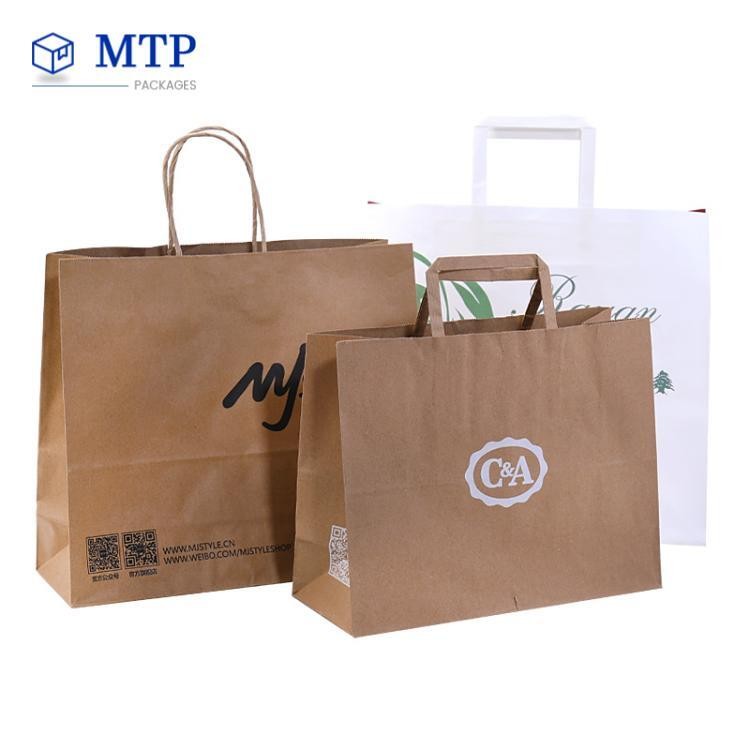 Custom Shopping Kraft Paper Bag