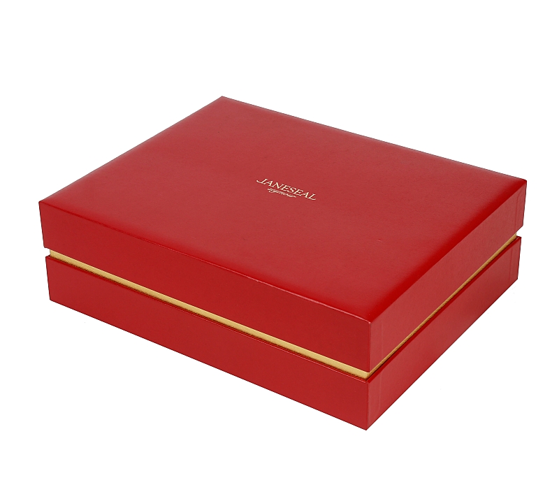 Custom Gold Foil Logo Clothing Packing Paper Box for Wedding Dresses