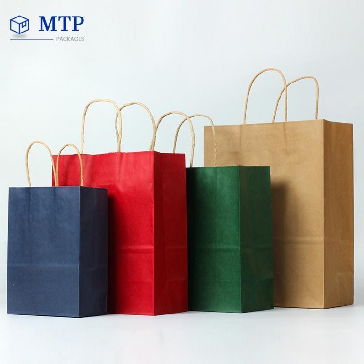 Custom Shopping Kraft Paper Bag