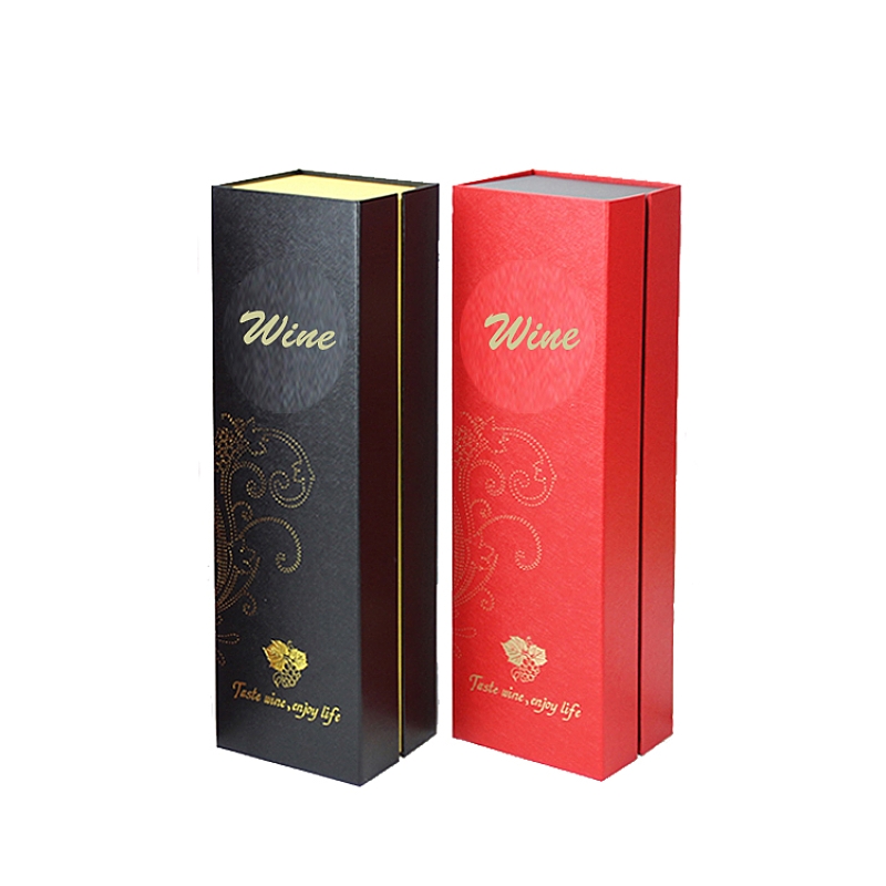 Hot Sale Custom Red Wine Paper Box Packaging