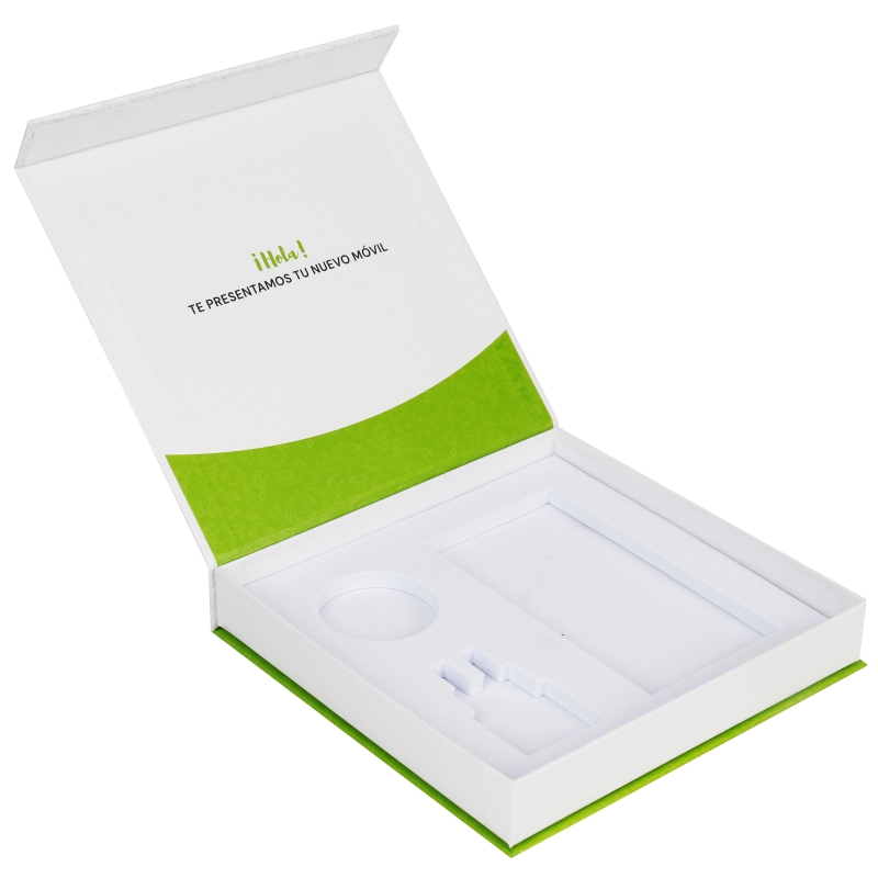 Custom Eco-Friendly Eva Foam Insert Packaging Box with Magnetic Flap