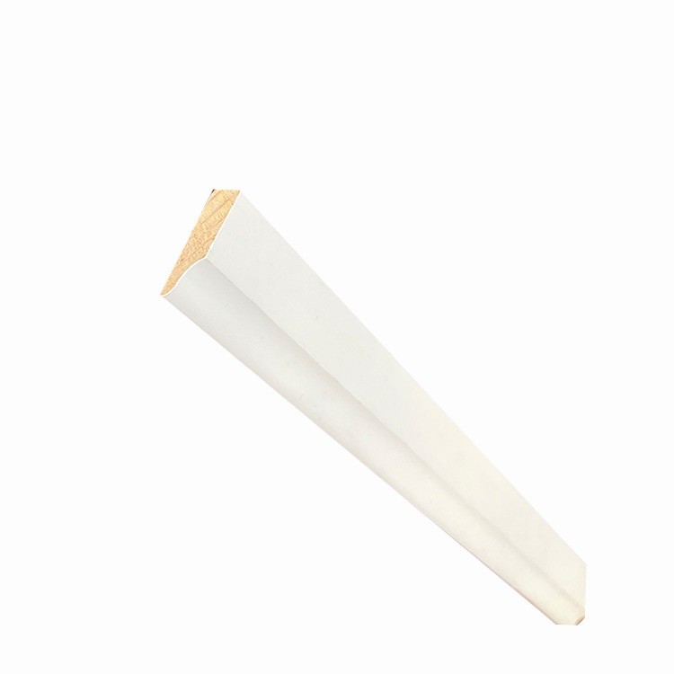 Primed coated exterior door stop molding