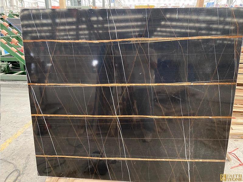 Black Gold Marble