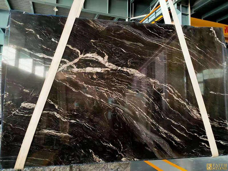 Black Granite Slabs 