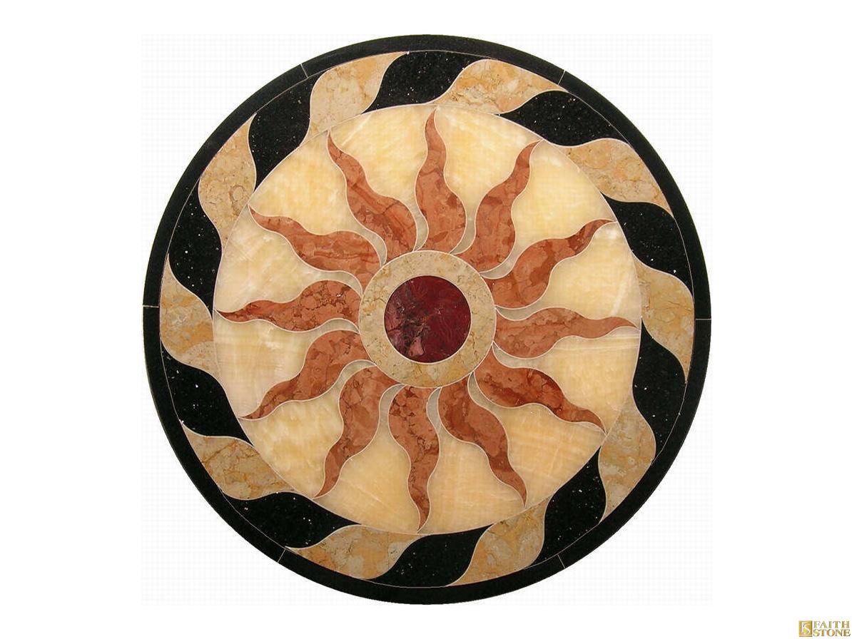 Marble Waterjet Medallion