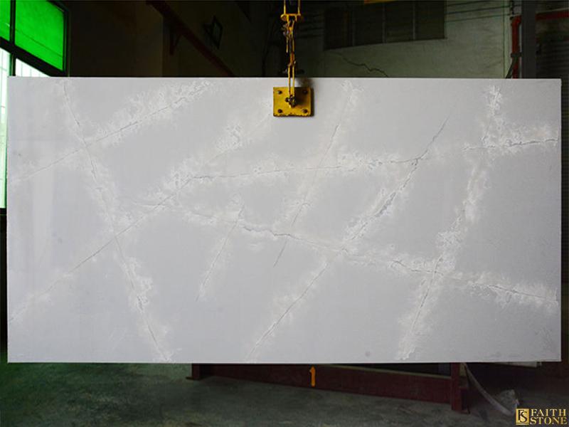 Ice White Quartz Stone