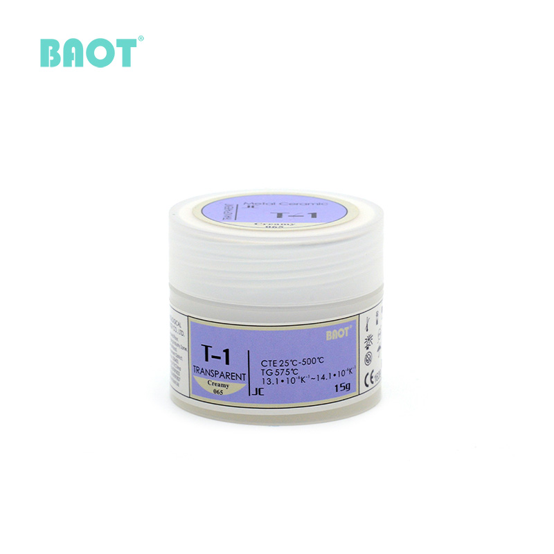 Effect Creamy Dental Porcelain Metal Ceramic Powder PFM