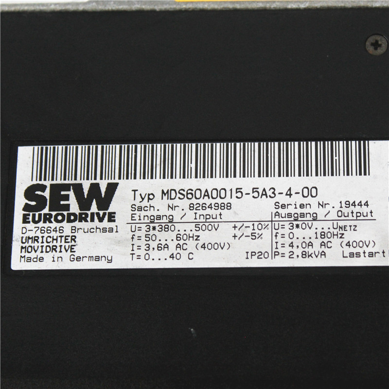 SEW MDS60A0015-5A3-4-00 