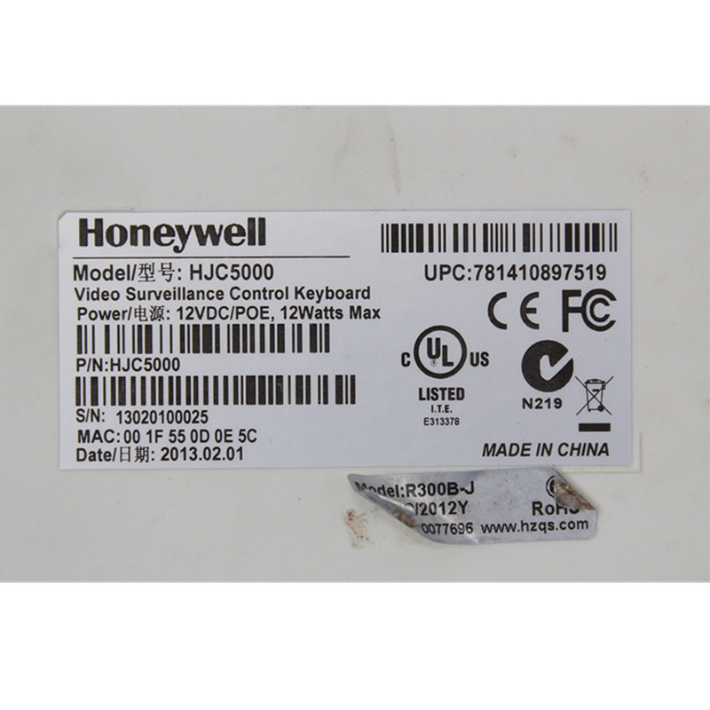 Honeywell HJC5000