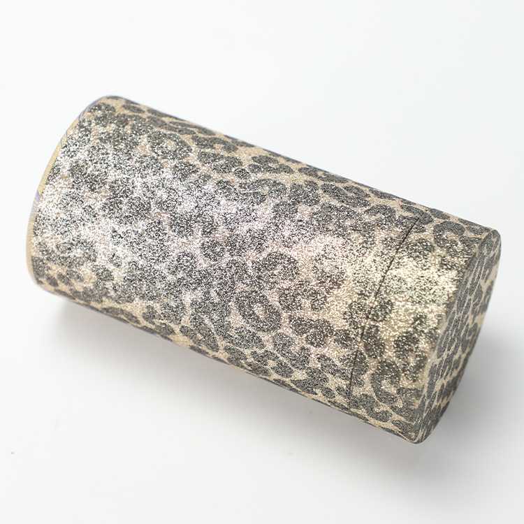 Leopard round box