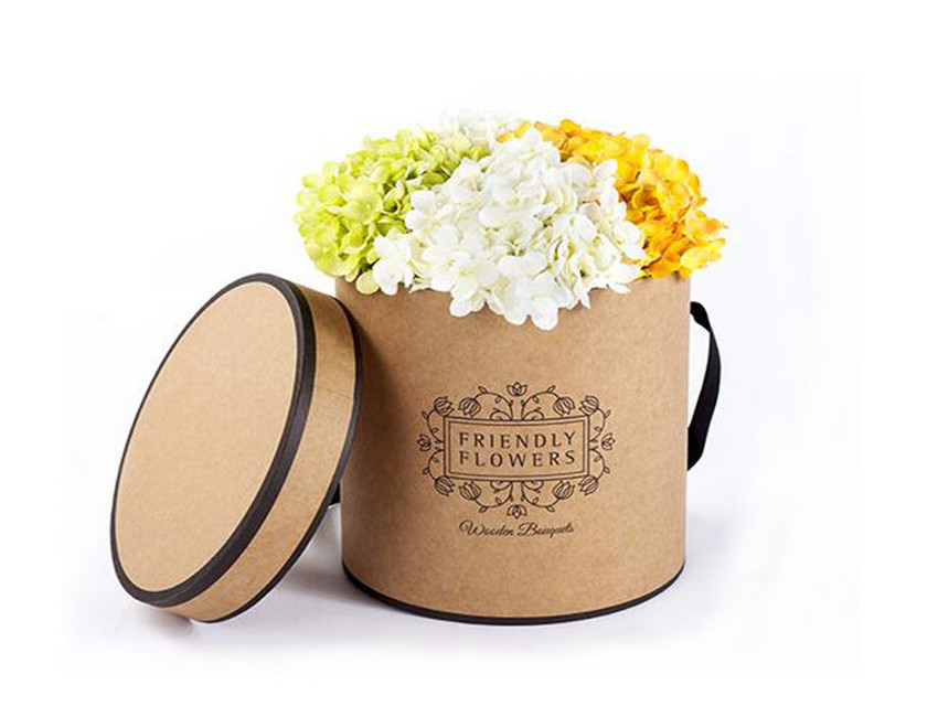 Kraft Paper Flower Box Wholesale