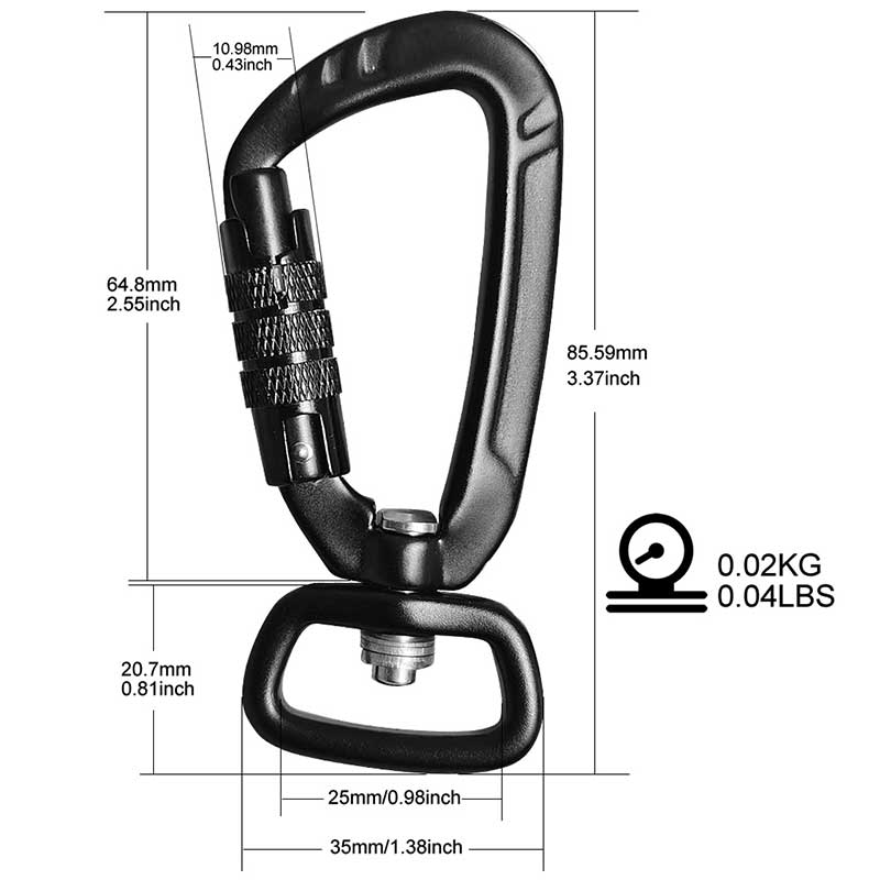 Carabiner for dog