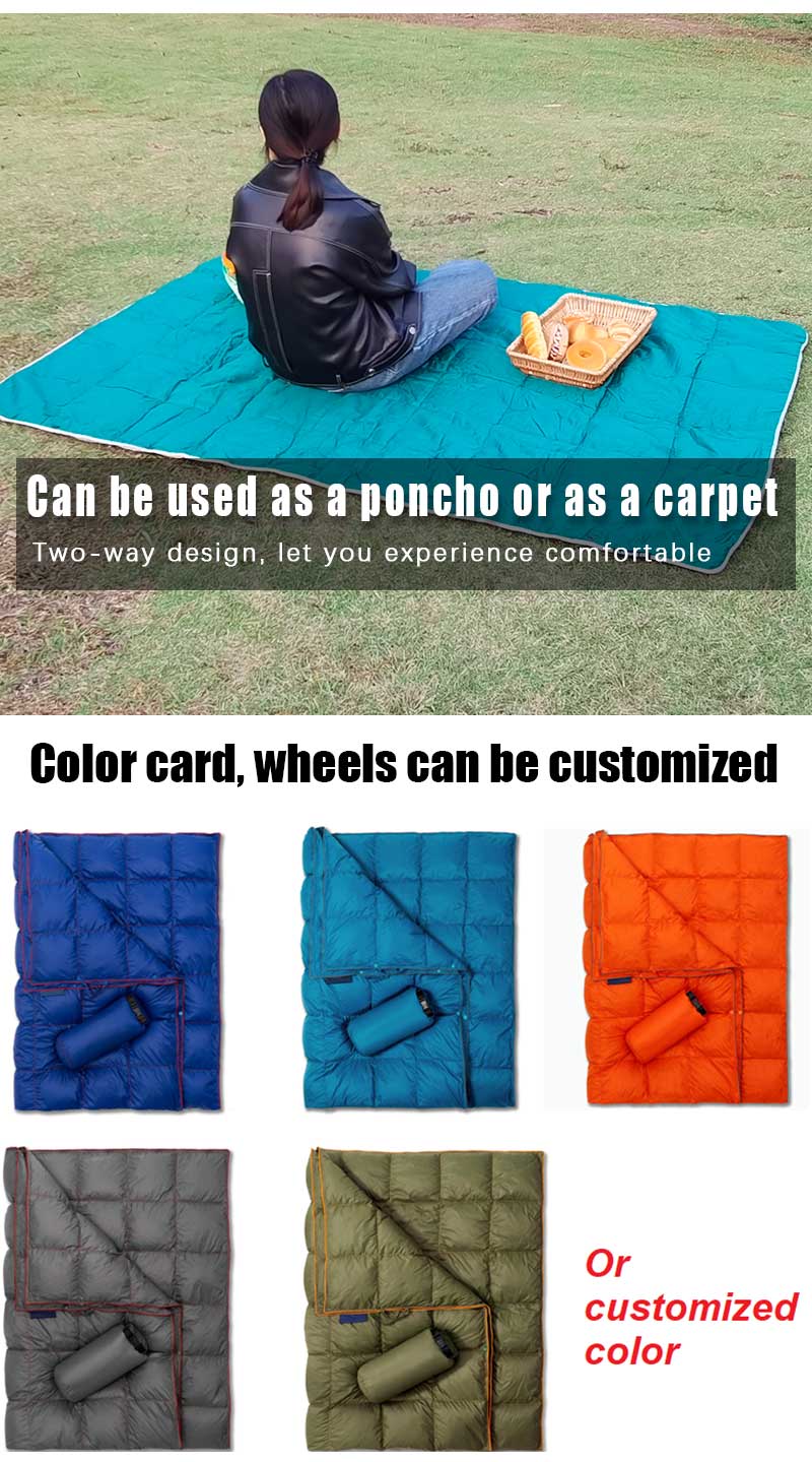 Outdoor Down Blanket