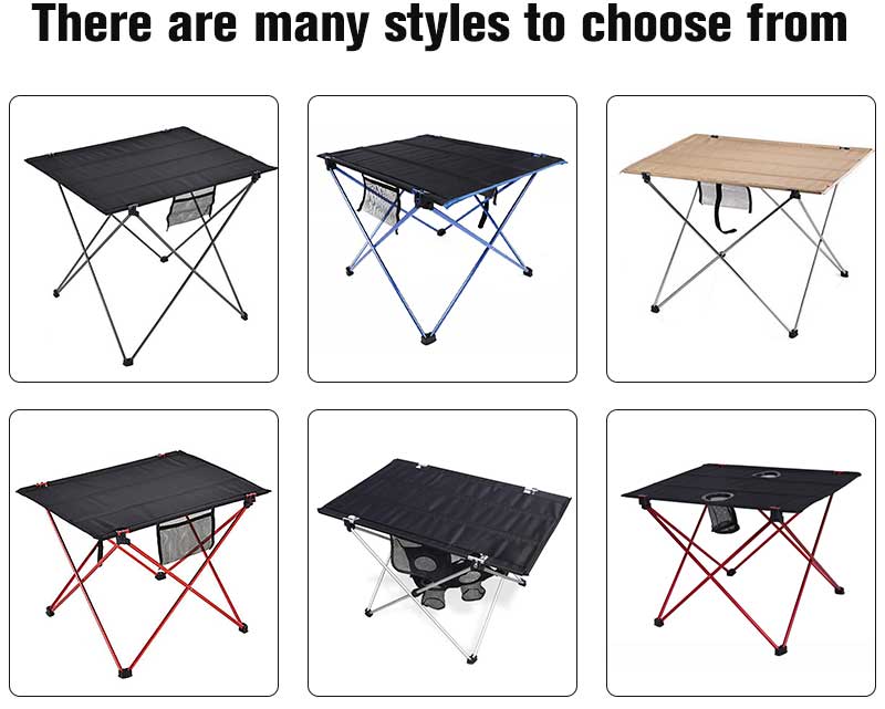 foldable outdoor table