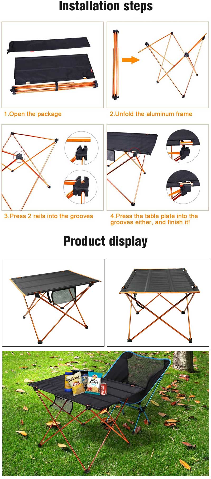 Camping Outdoor Table