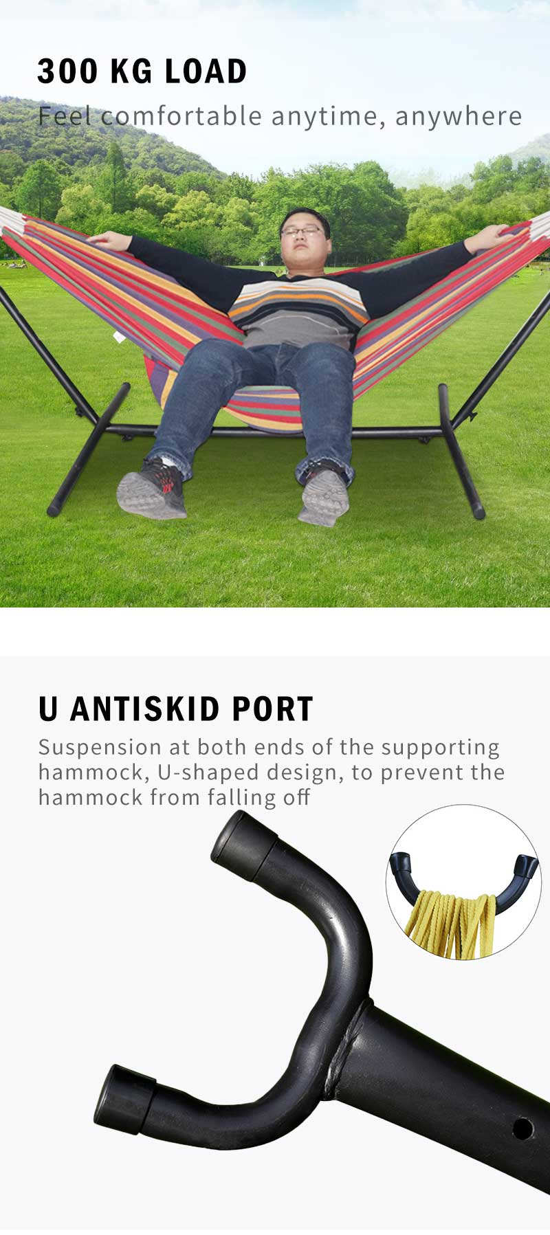 portable camping hammock