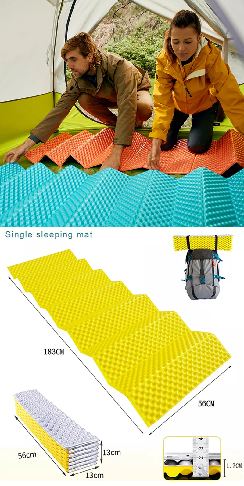 custom sleeping pad