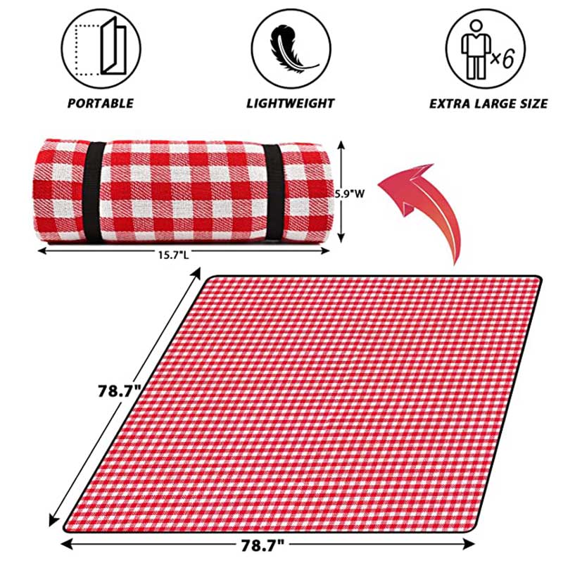 canvas Picnic blanket