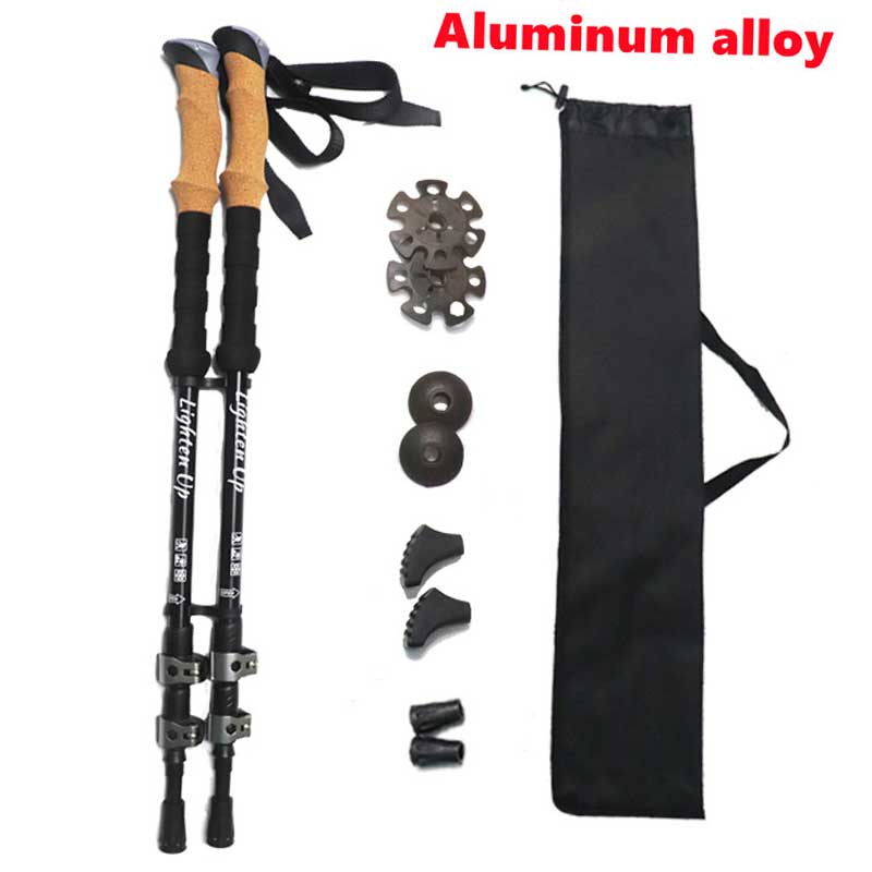 Aluminum 7075 trekking poles