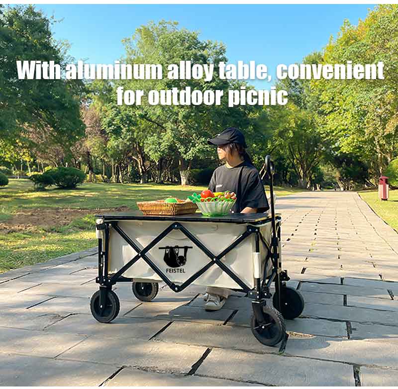 Ultra-light aluminum table