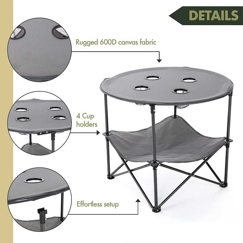 folding camping table