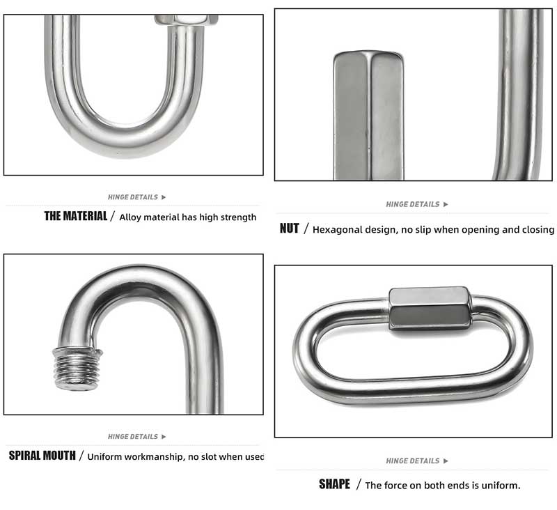 Carabiner Stainless Steel 