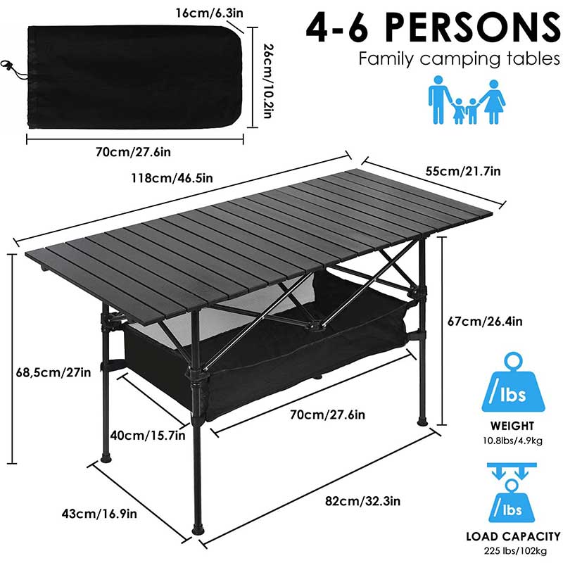 Outdoor Folding Table