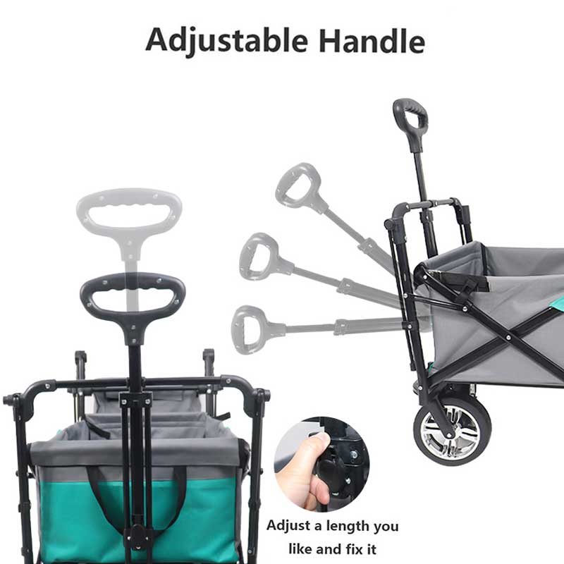 collapsible outdoor garden tool wagon