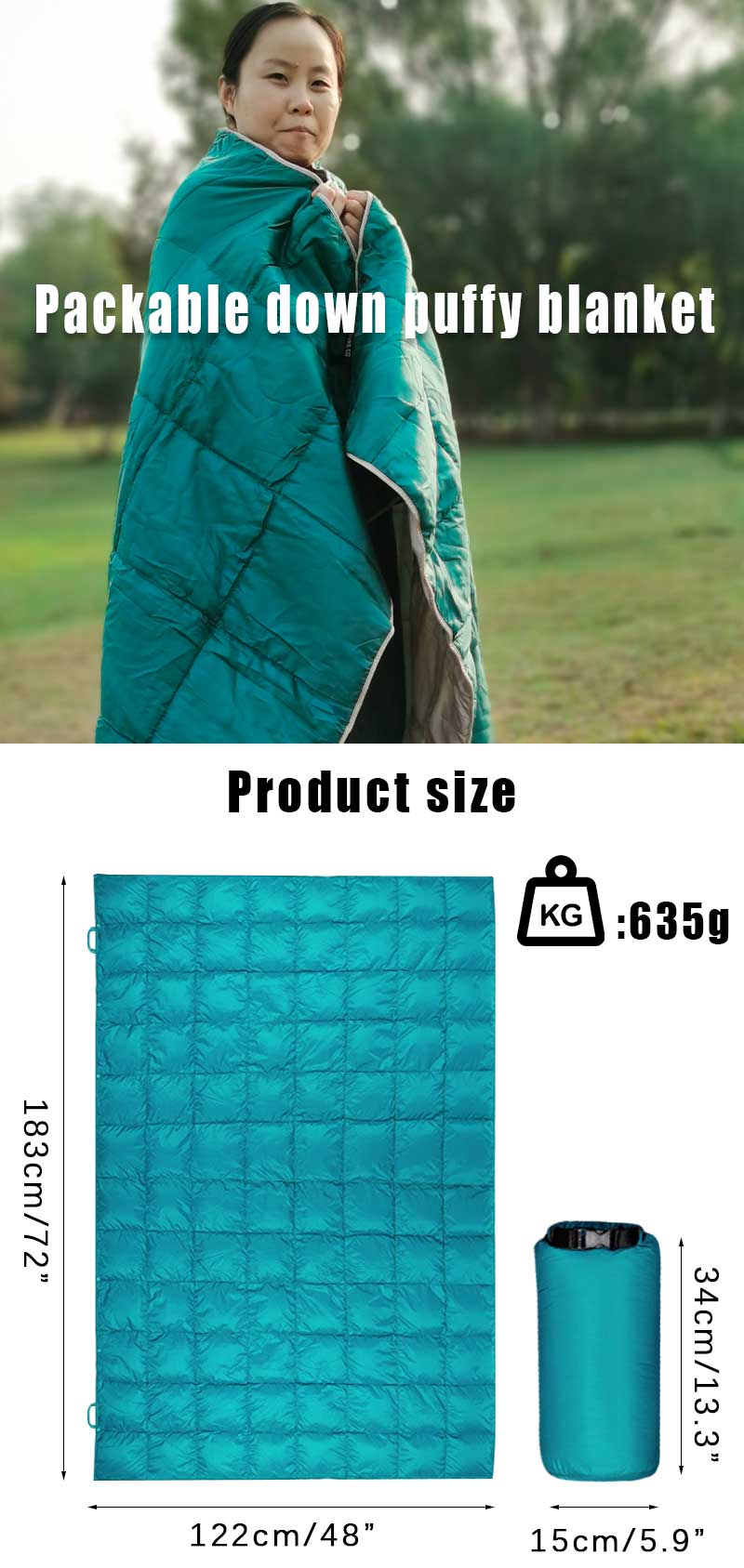 Outdoor Down Blanket