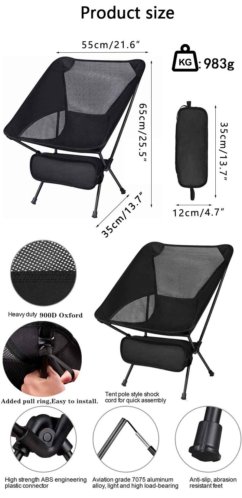 folding camping chair