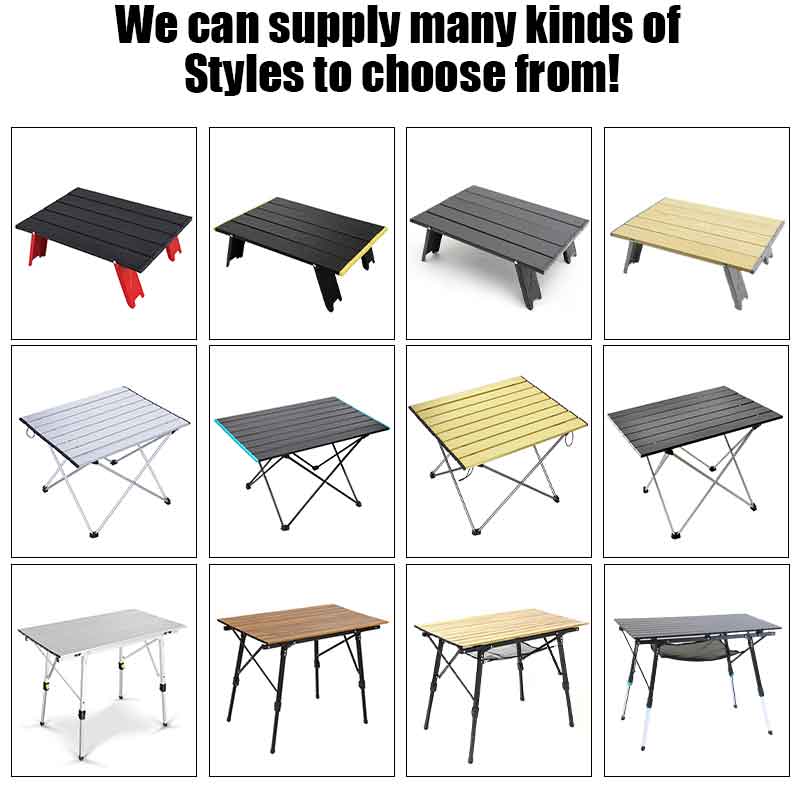 foldable camping table