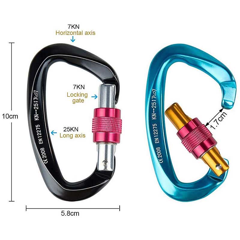 25KN carabiner