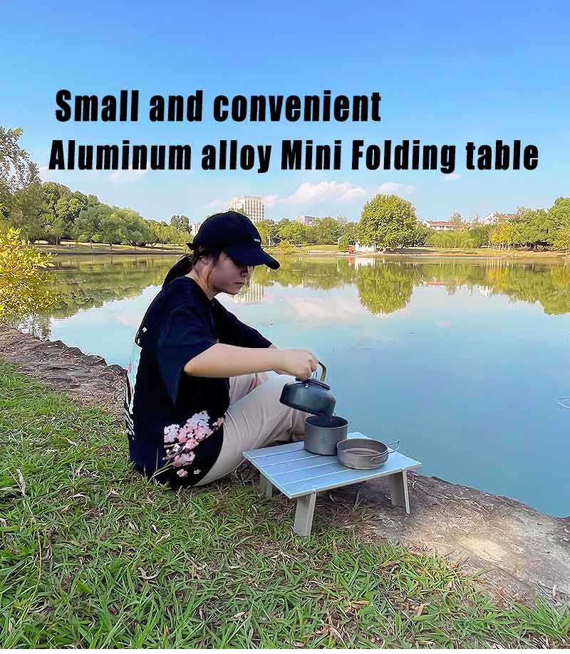 aluminium foldable table