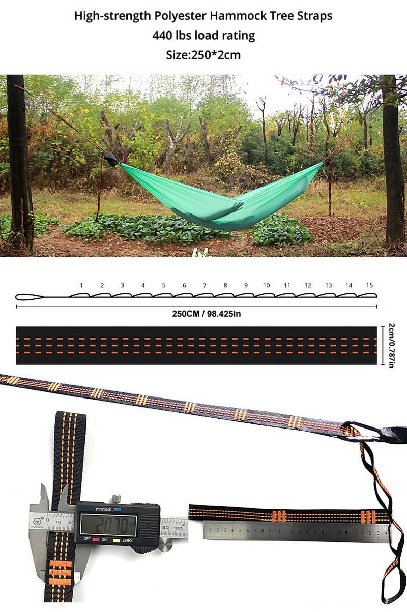 Ultralight Hammock Straps