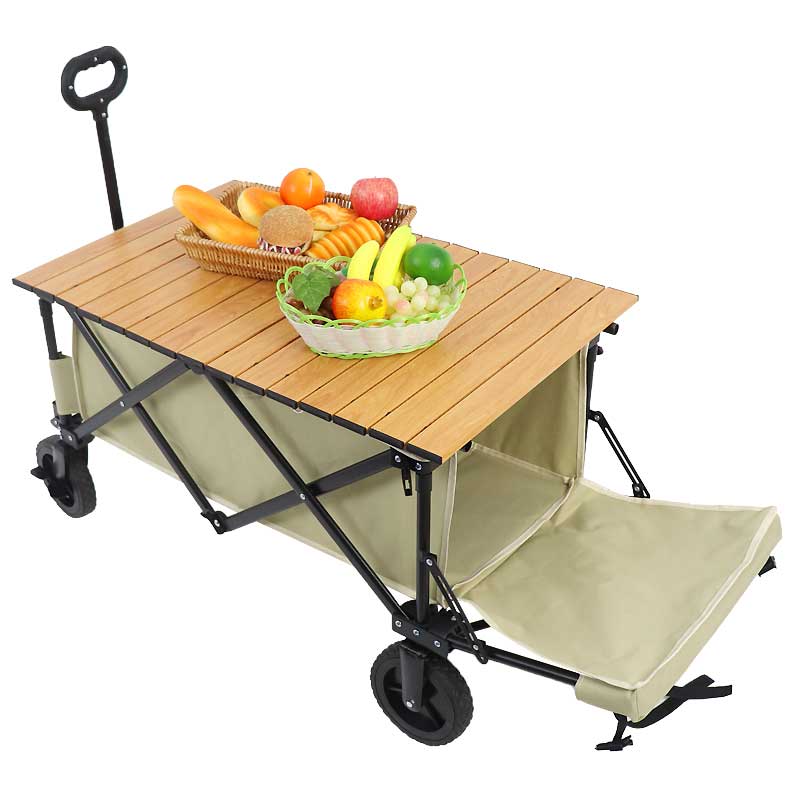 Folding camping wagon