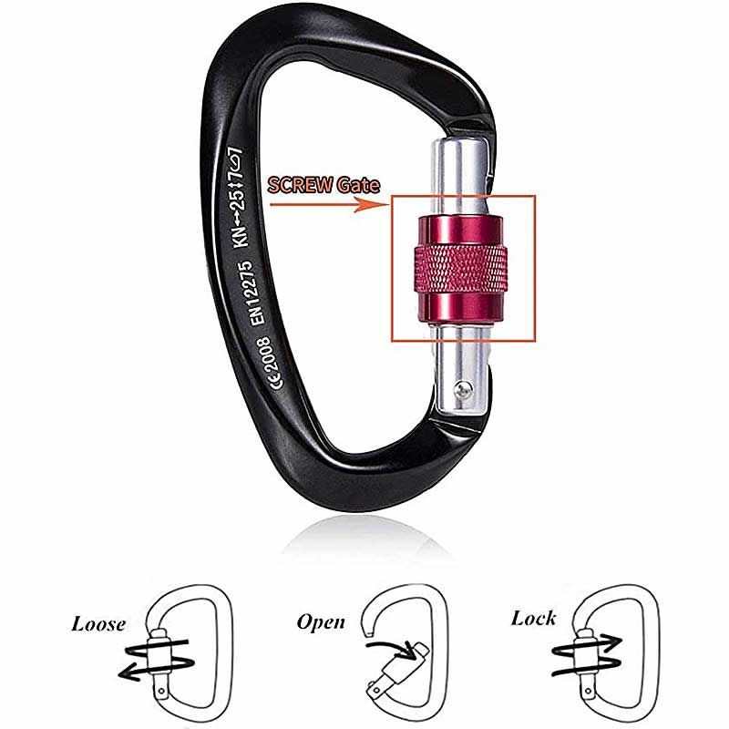 25KN carabiner