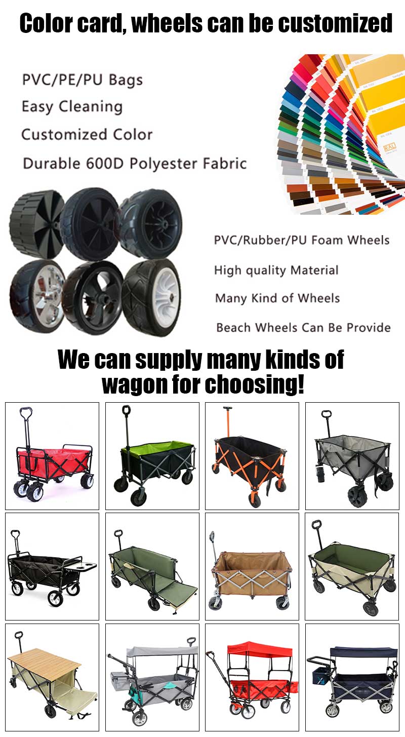 4 wheel garden carts