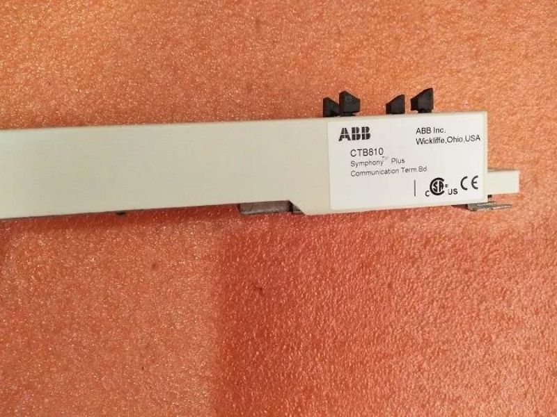 CTB811 ABB PLC HN800/CW800 Communications Terminal Board Right Side Control System Accessory