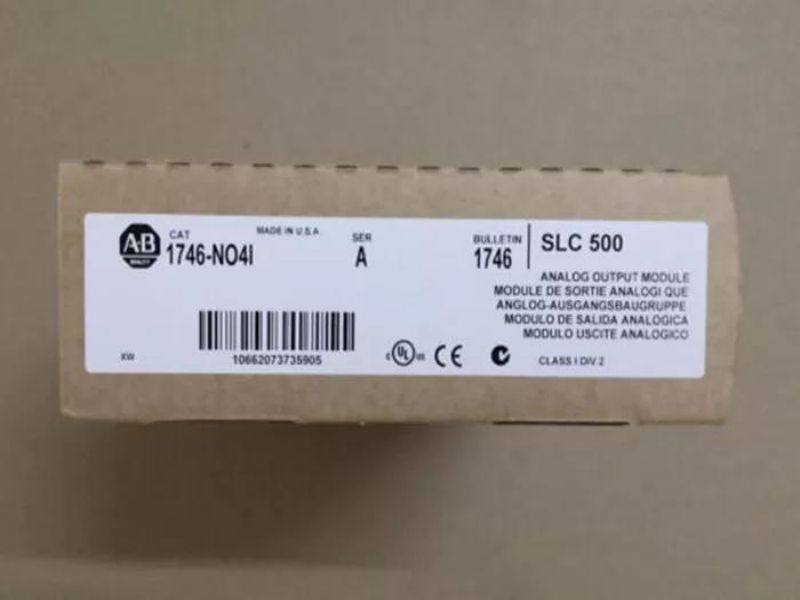 1746-NO4I Allen Bradley SLC500 Analog Current Output Module 4 Non-Isolated Channels