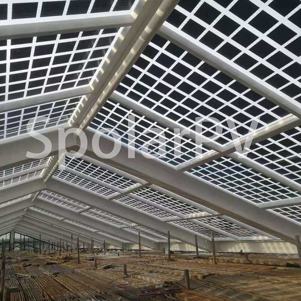 420w to 445w solar panel transparency